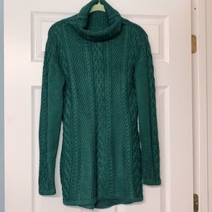 Turtleneck Sweater Bodycon Mini Dress